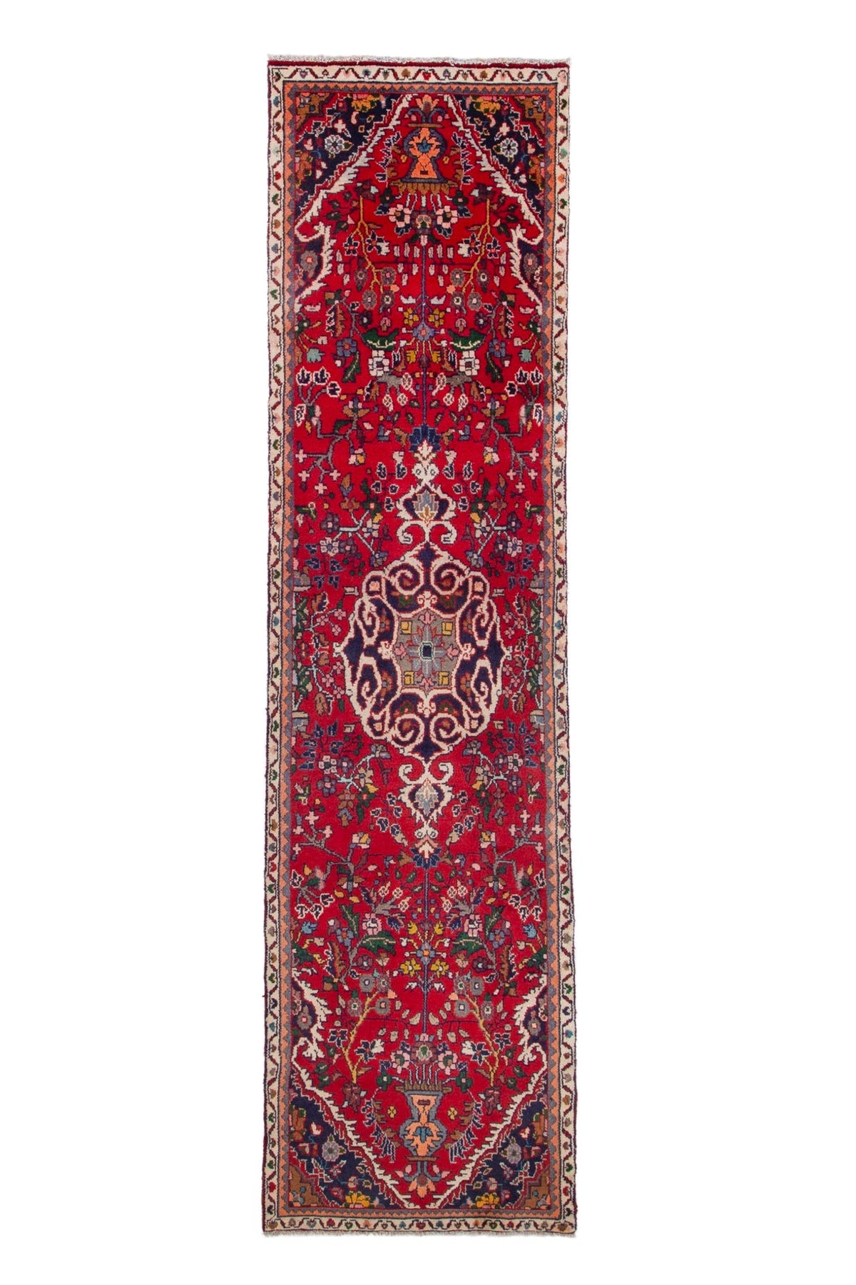3164, Persian Hamadan Runner Rug