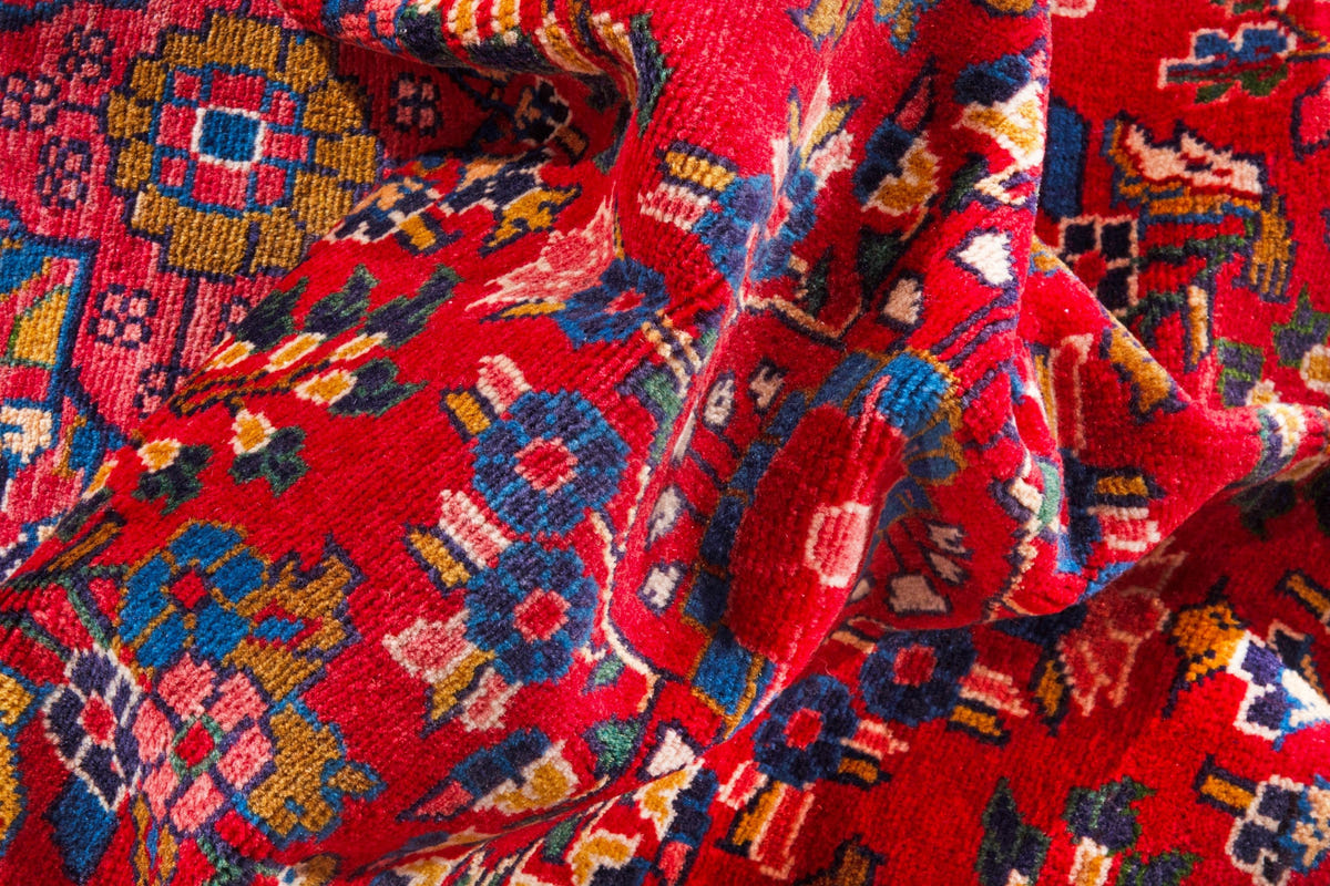3175, Persian Hamadan Runner Rug