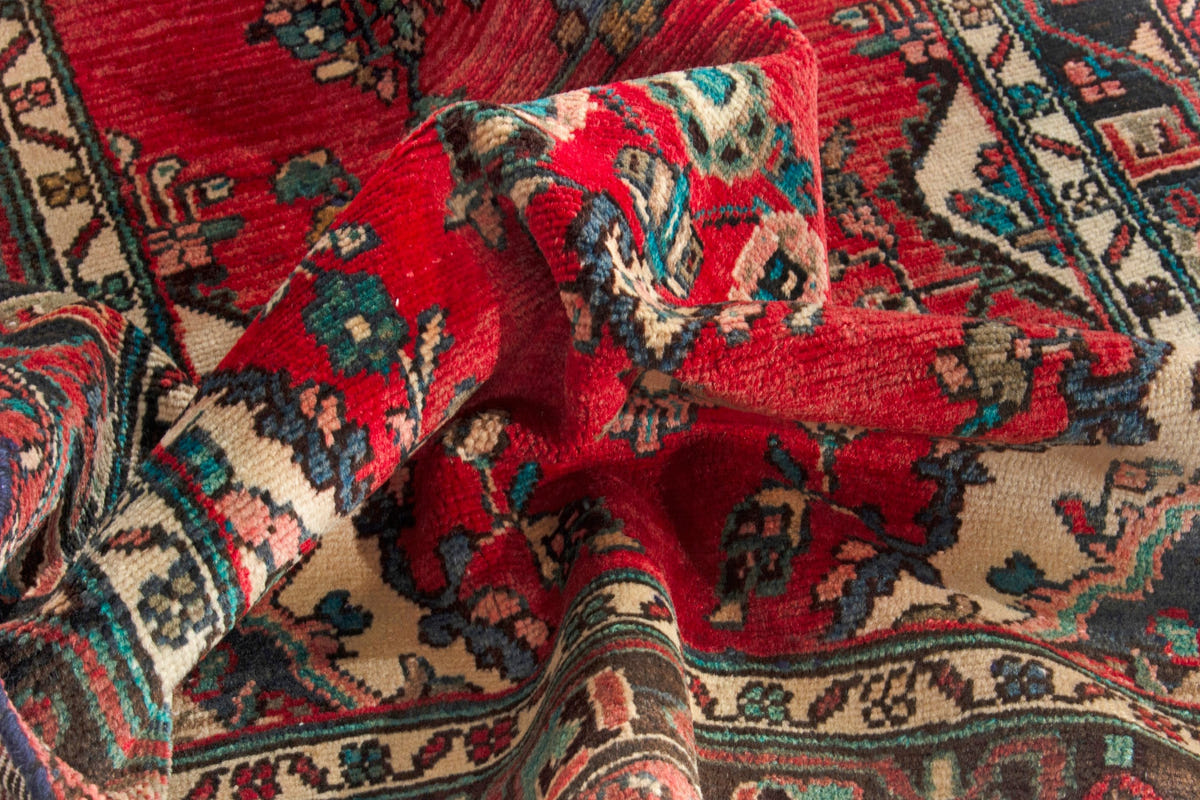 3187, Persian Hamadan Runner Rug