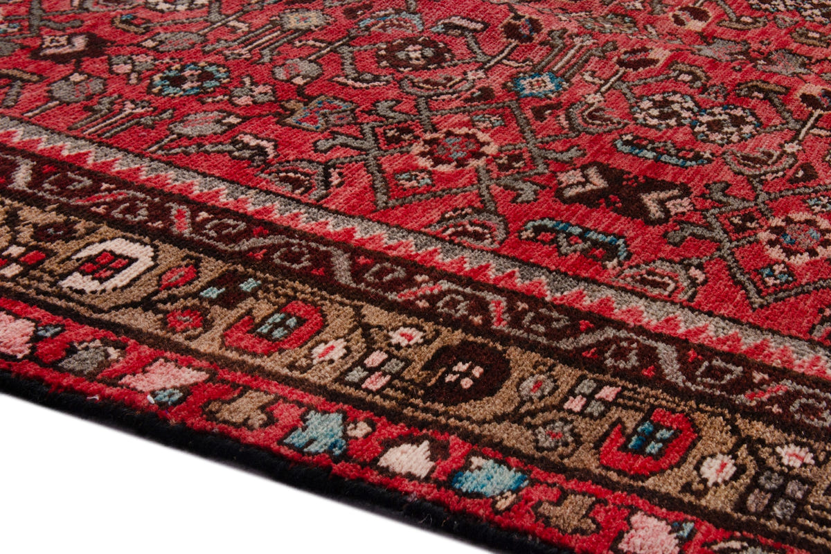 3193, Persian Hossein Abad Runner Rug