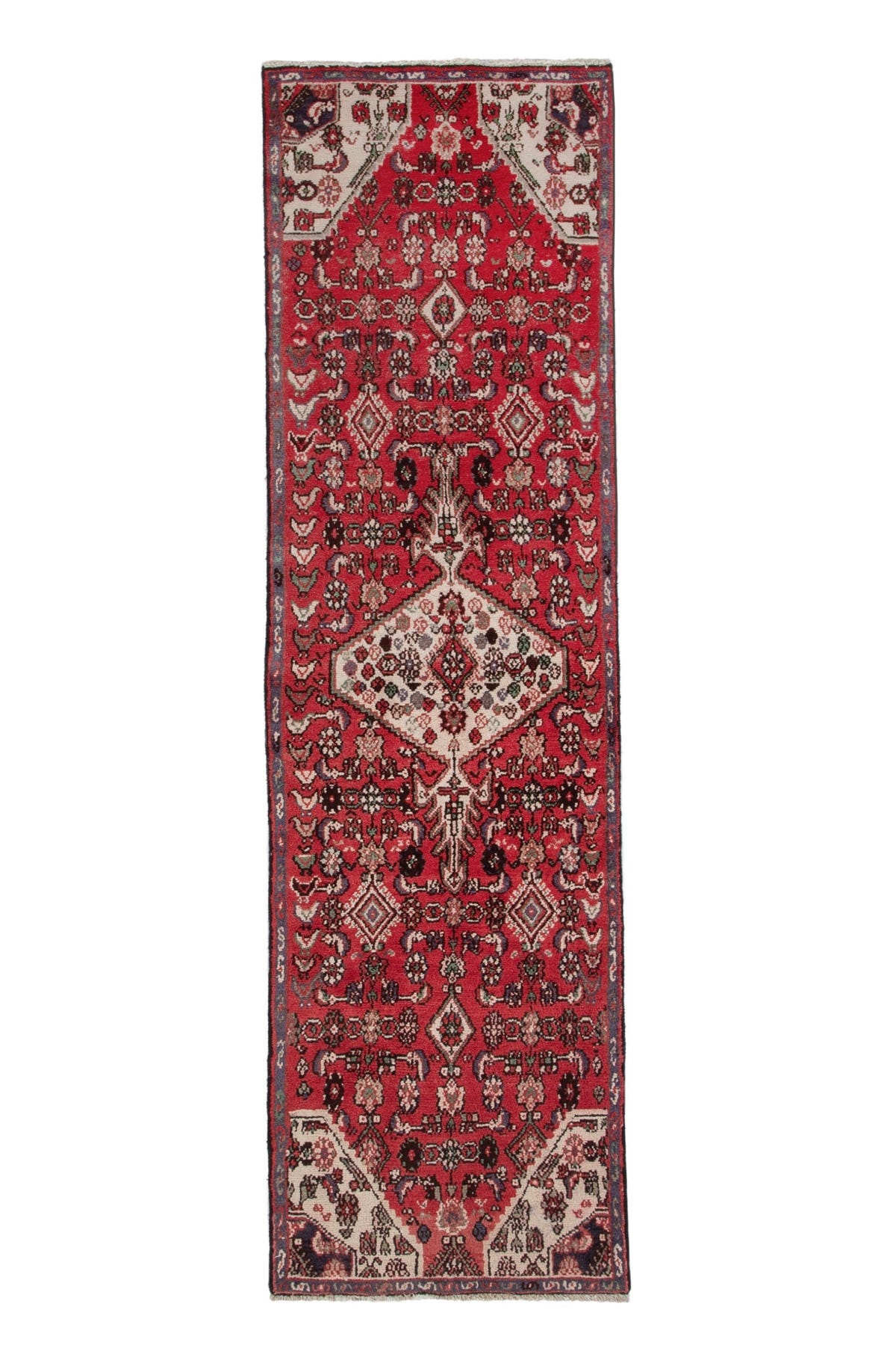3195, Persian Hamadan Runner Rug