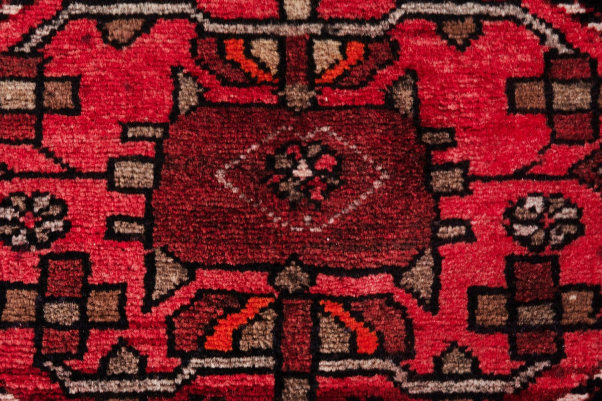 3198, Persian Hamadan Runner Rug