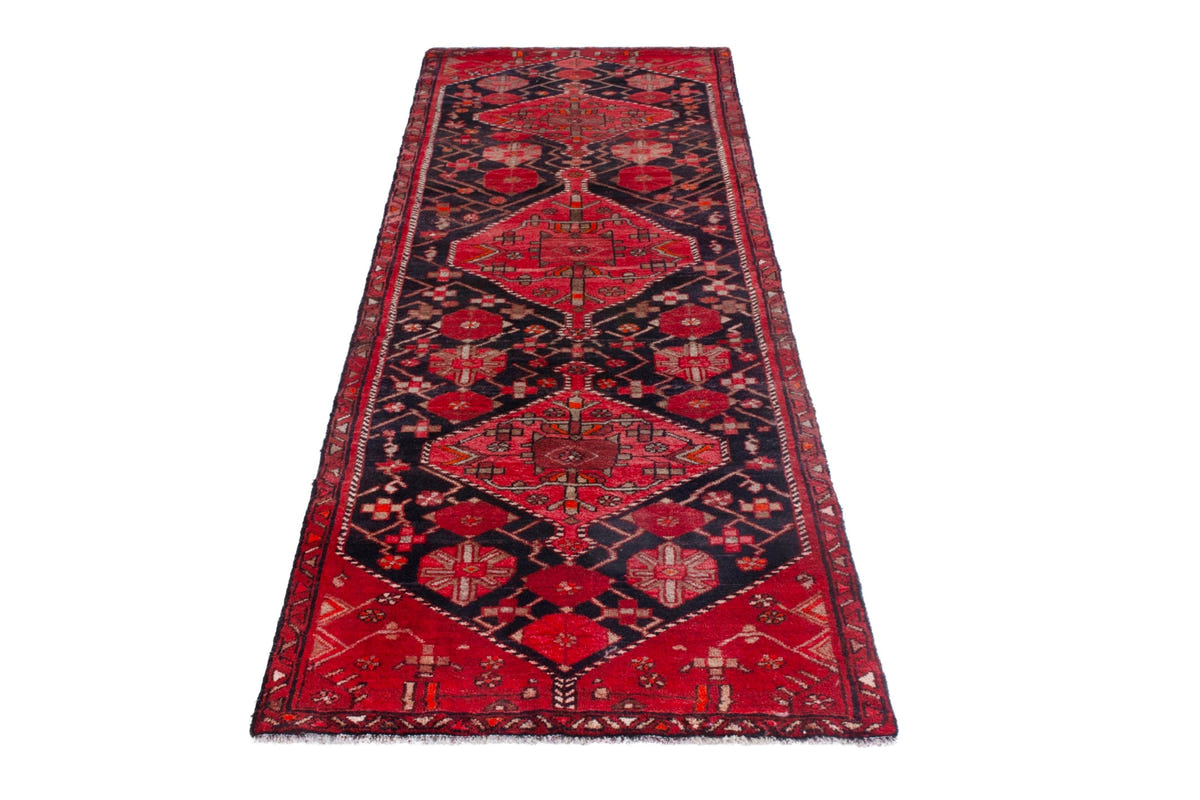 3198, Persian Hamadan Runner Rug