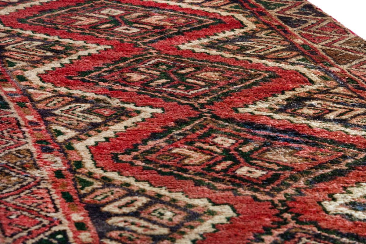 3213, Persian Hamadan Runner Rug