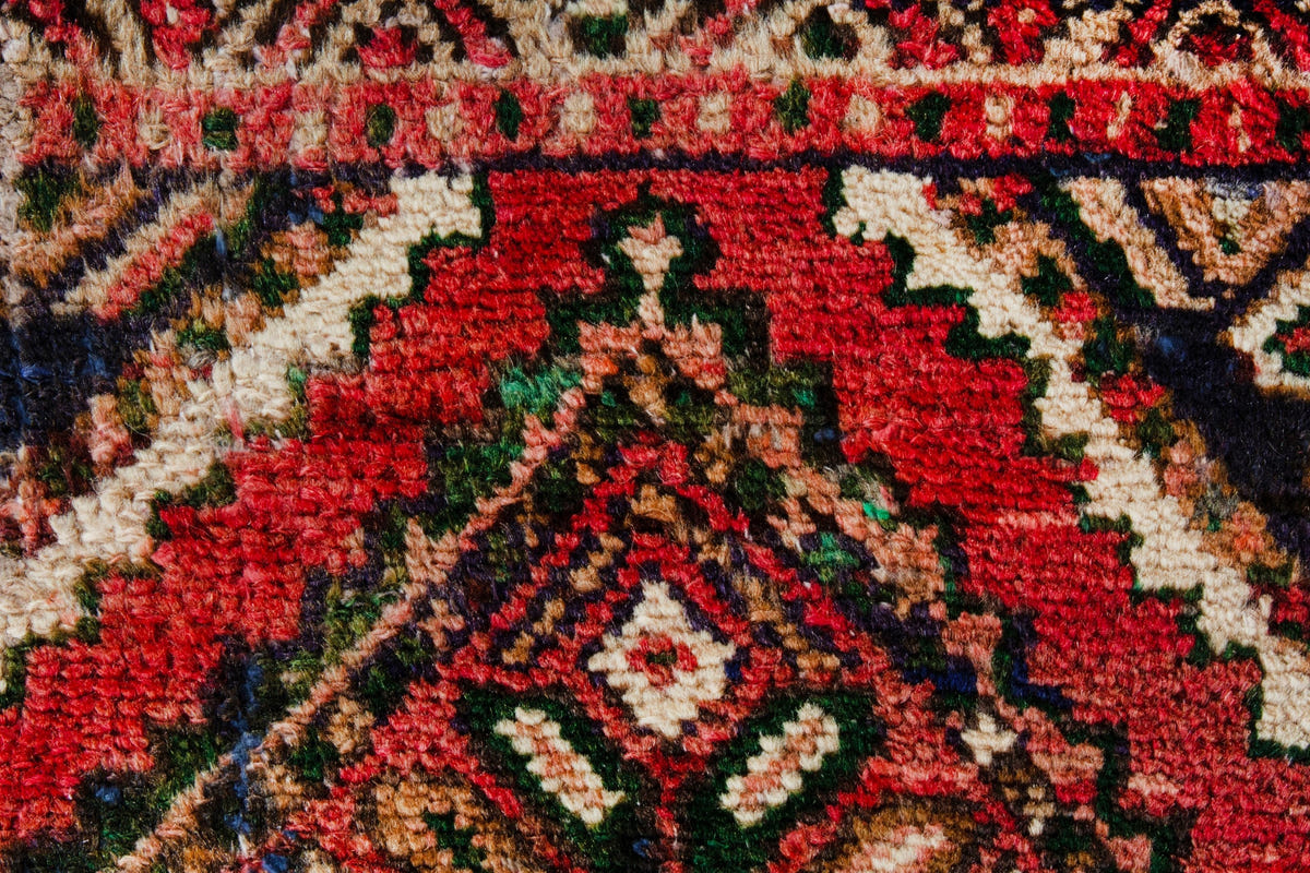 3213, Persian Hamadan Runner Rug