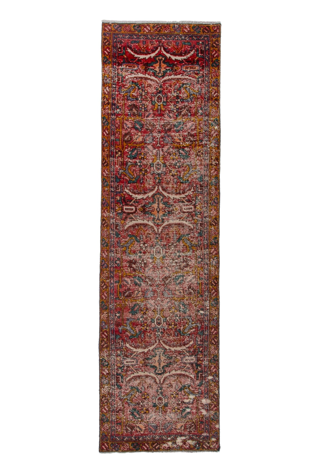 3217, Persian Gharajeh Runner Rug