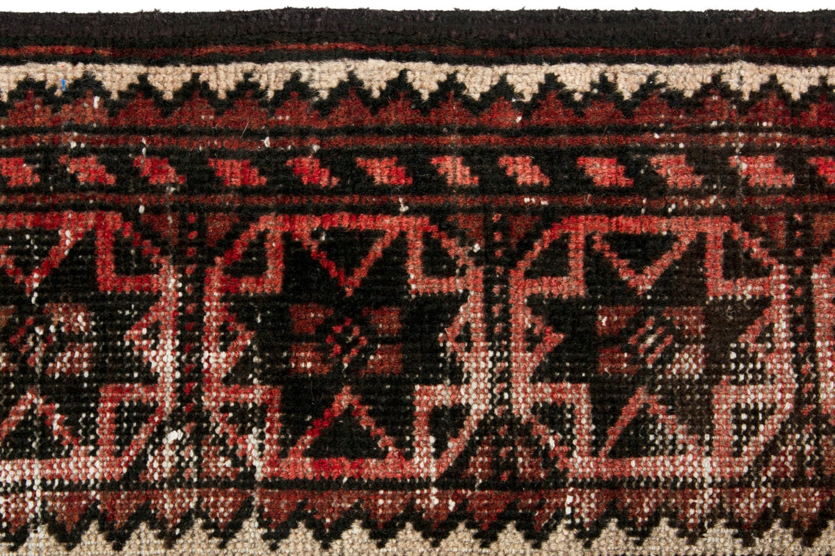 3292, Persian Baluch Runner Rug