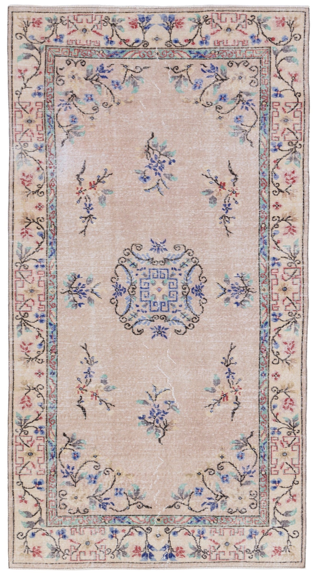 8651, Turkish Isparta Area Rug