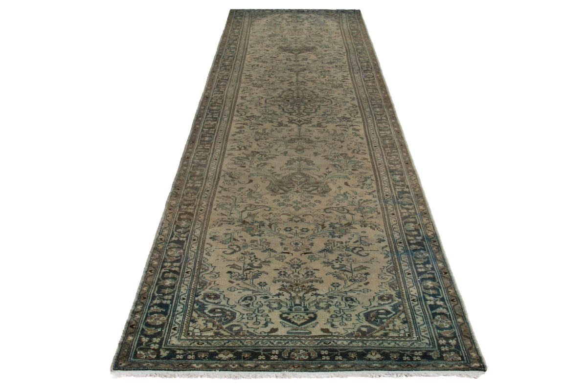 3378, Persian Hamadan Runner Rug