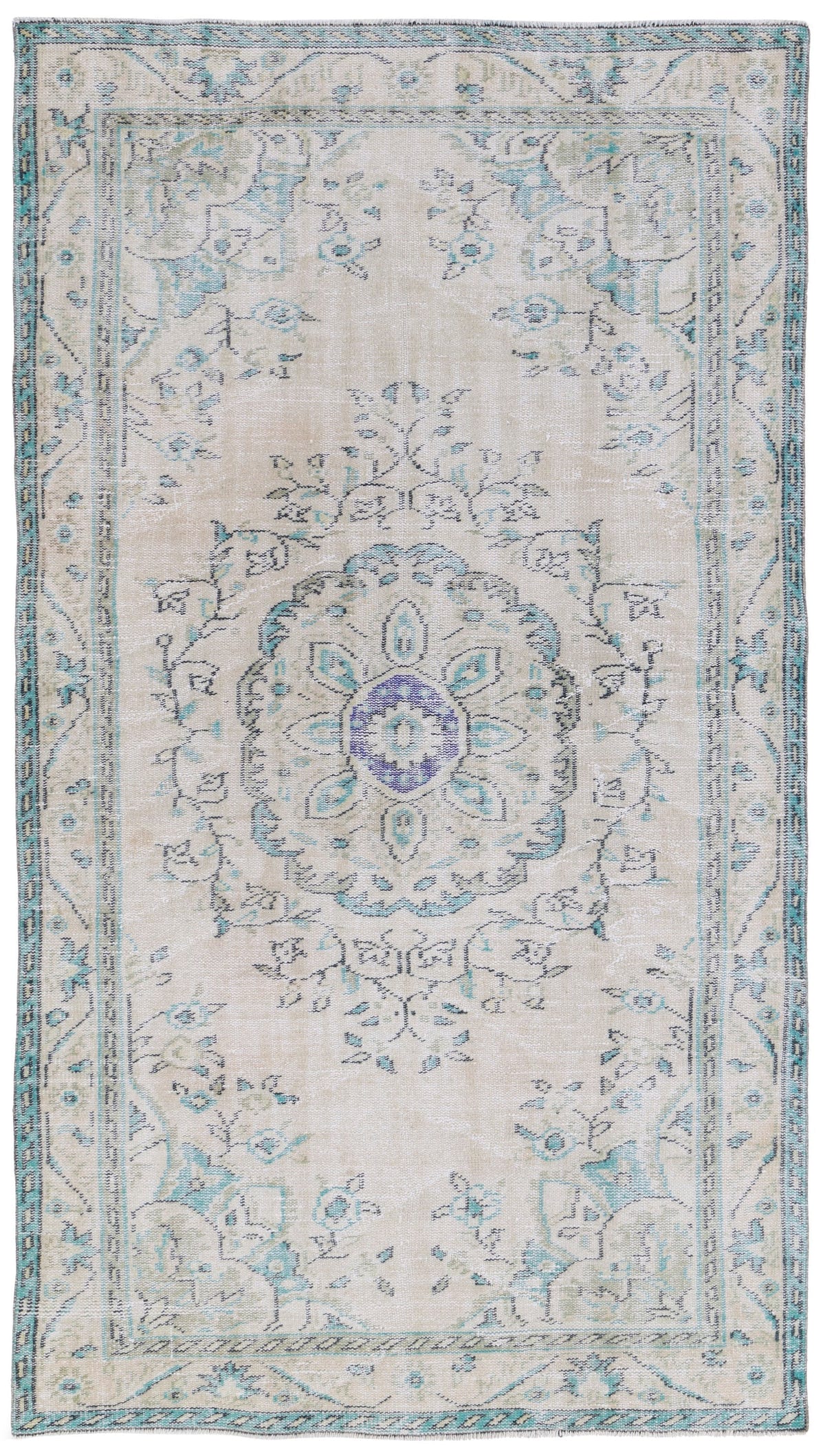 8695, Turkish Manisa Area Rug