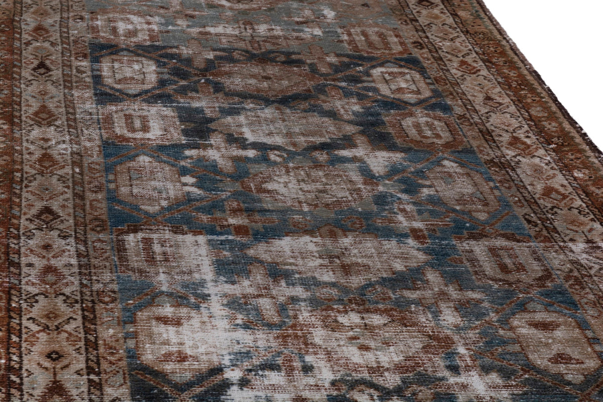 3414, Persian Borujerd Runner Rug