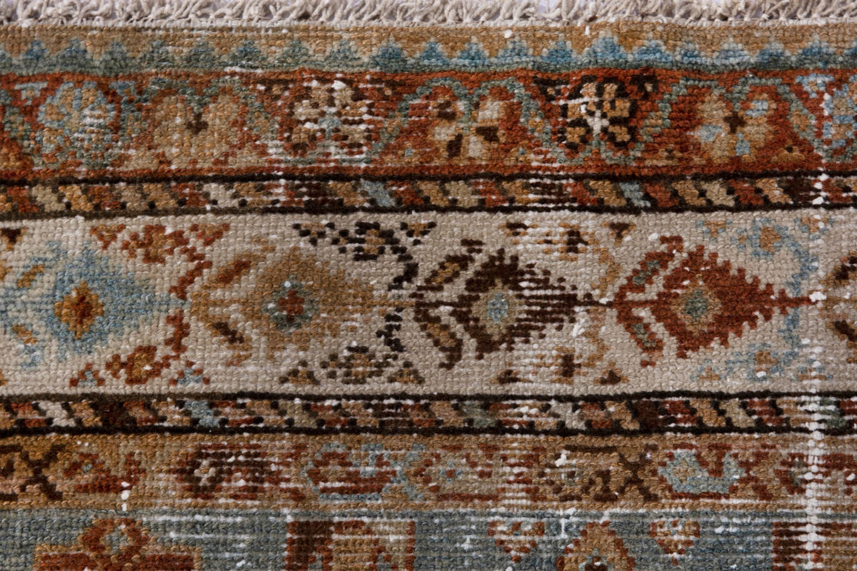 3414, Persian Borujerd Runner Rug