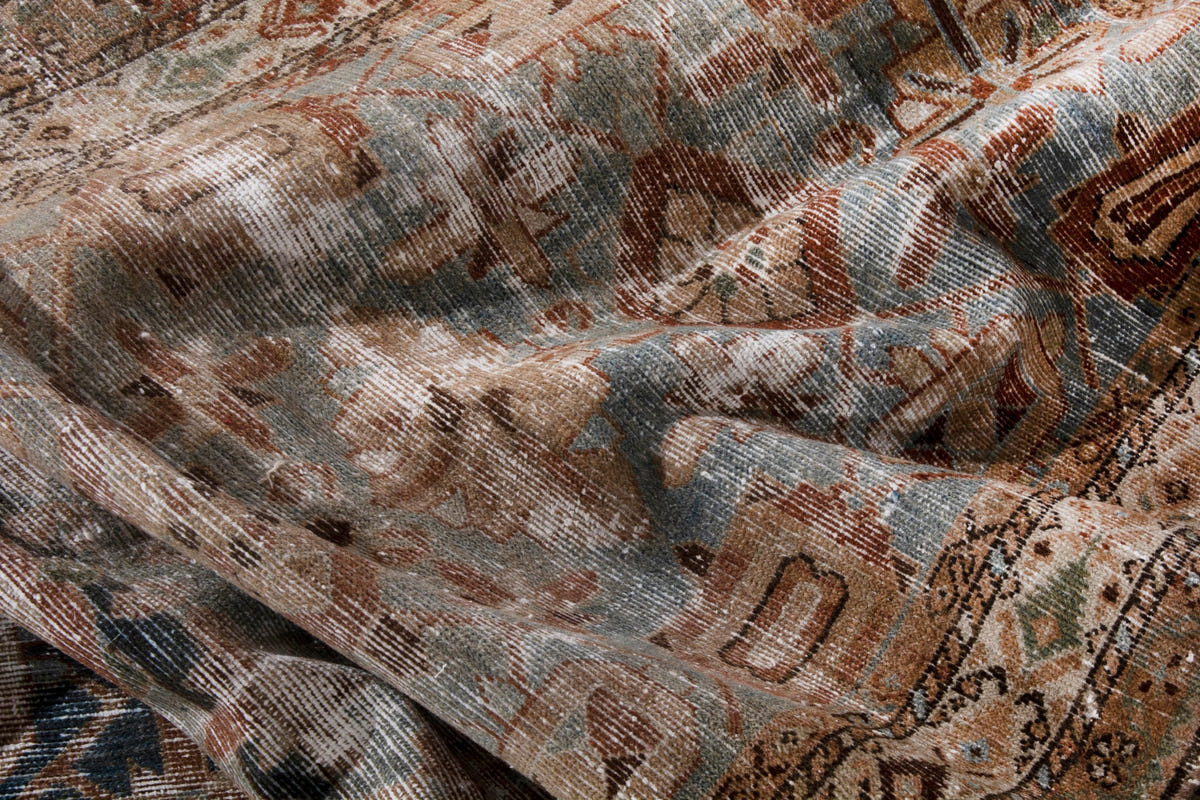 3414, Persian Borujerd Runner Rug
