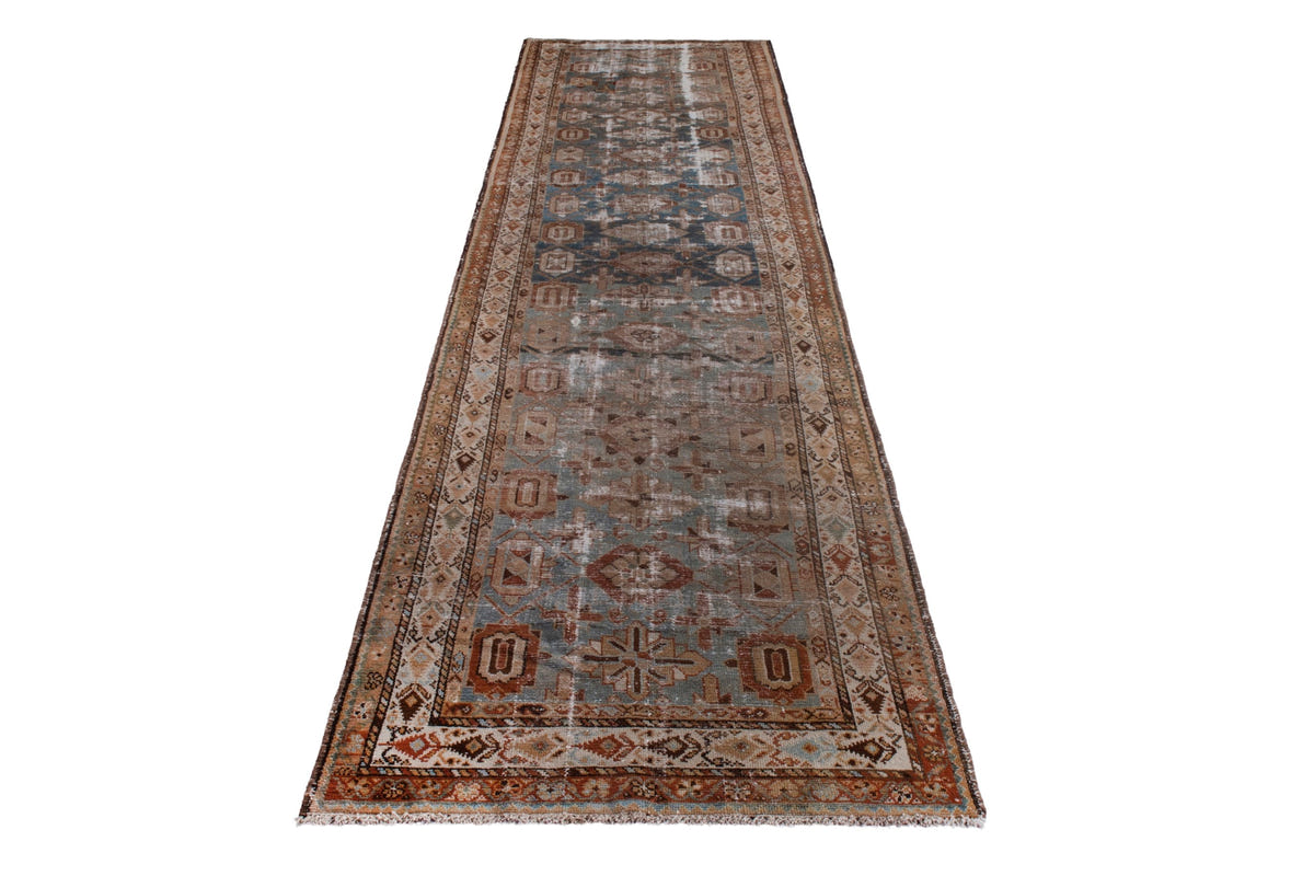 3414, Persian Borujerd Runner Rug