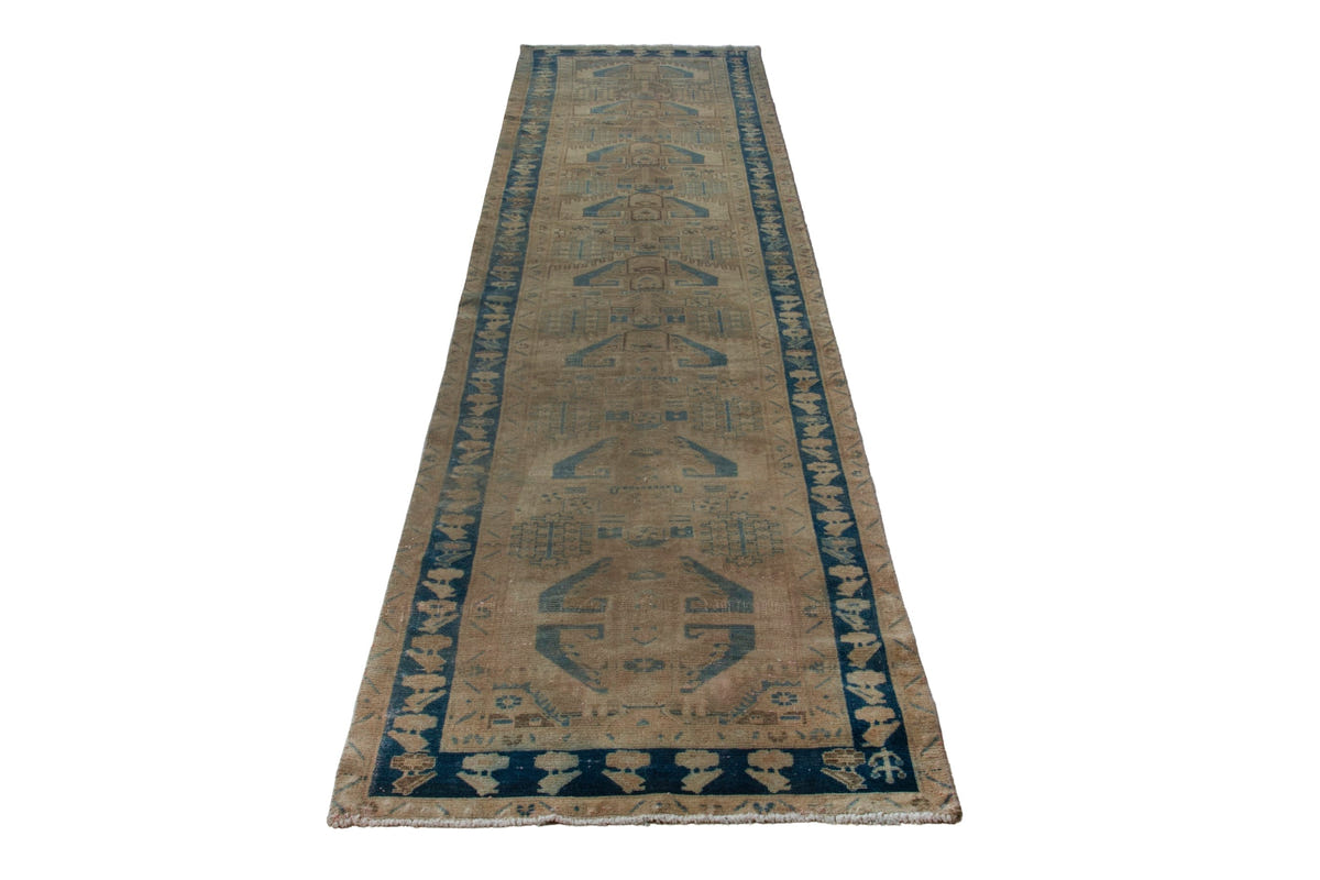 3416, Persian Nahavand Runner Rug