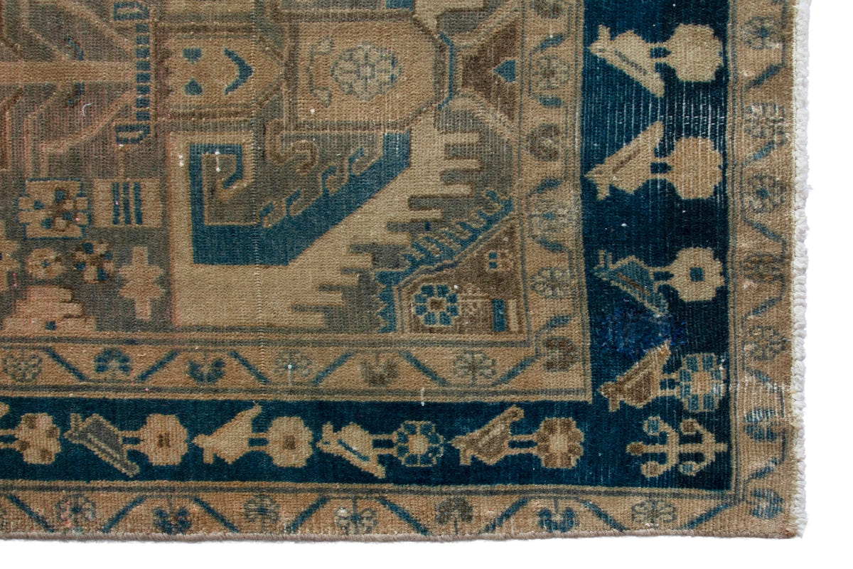 3416, Persian Nahavand Runner Rug