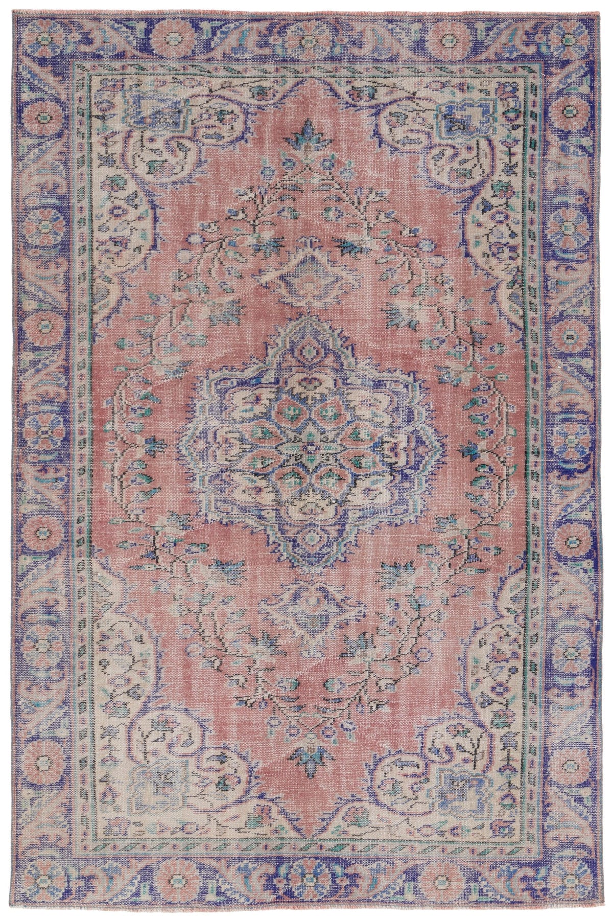 8721, Turkish Manisa Area Rug