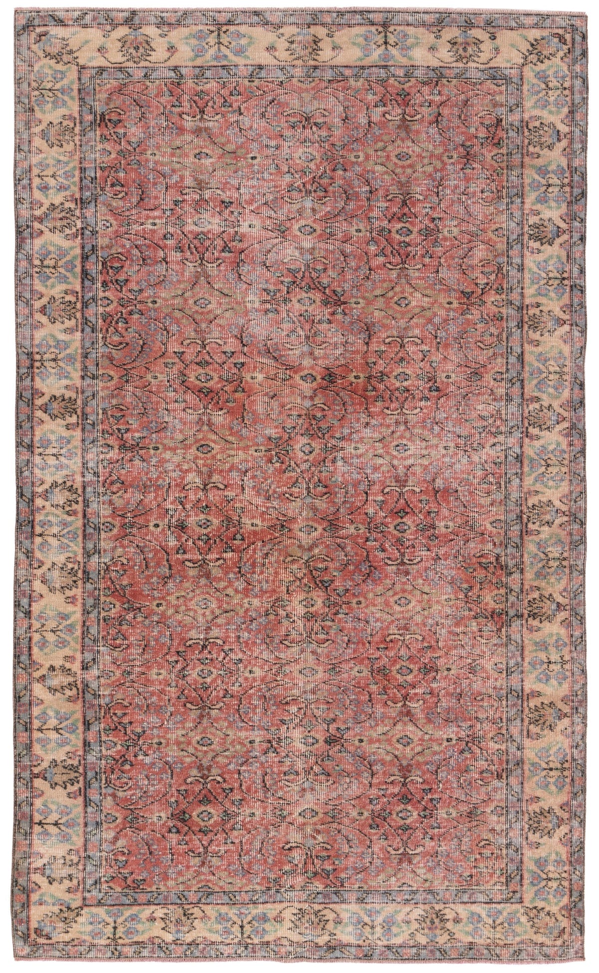 8735, Turkish Isparta Area Rug