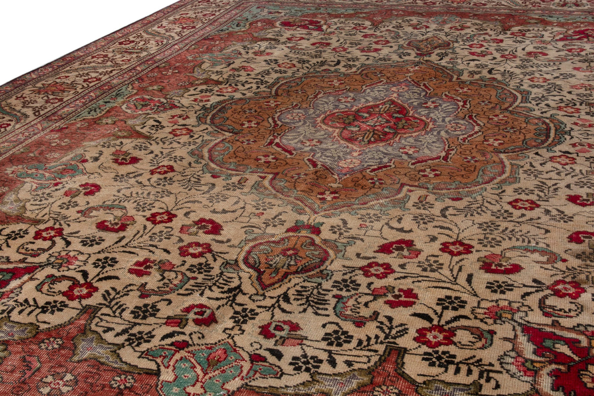 3519, Persian Tabriz Oversized Rug