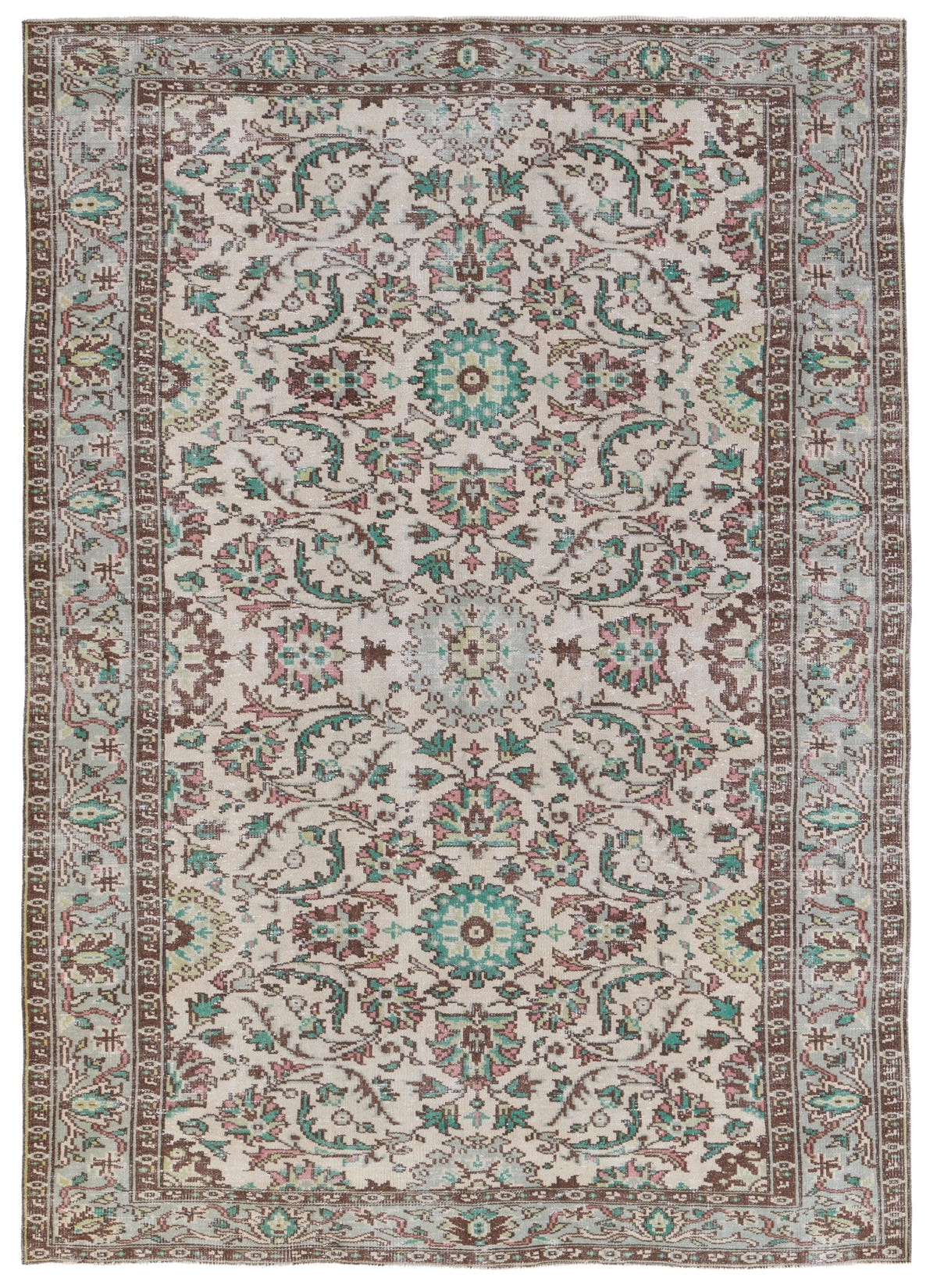 8826, Turkish Manisa Area Rug