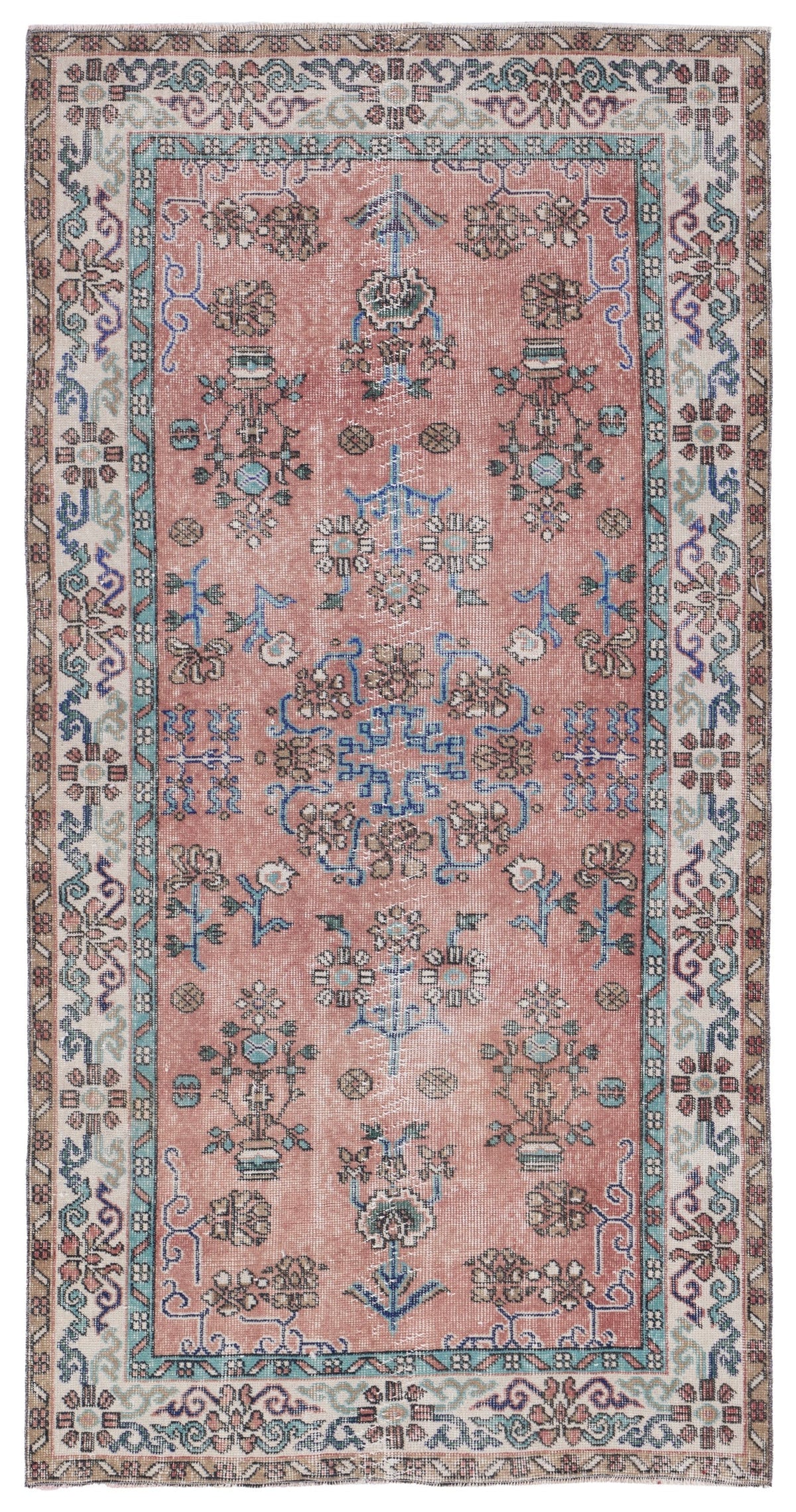 8878, Turkish Isparta Area Rug