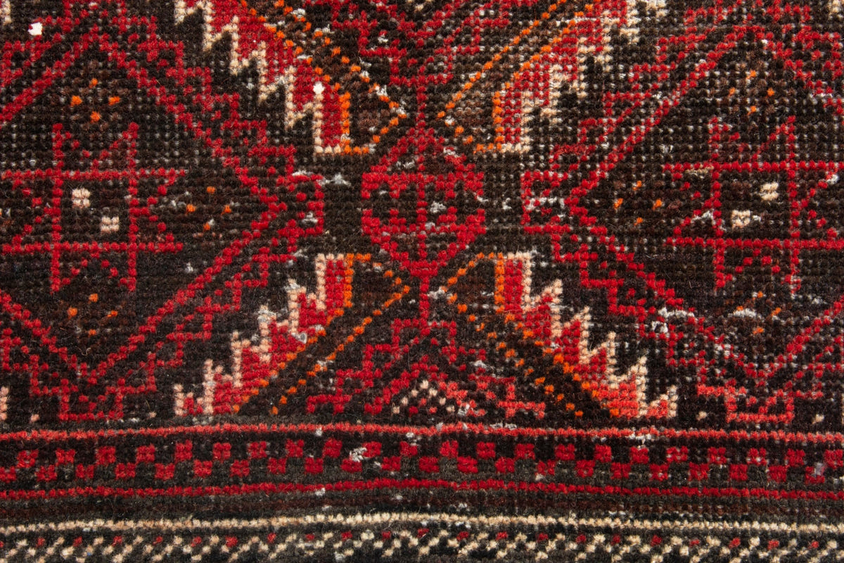 3593, Persian Baluch Area Rug