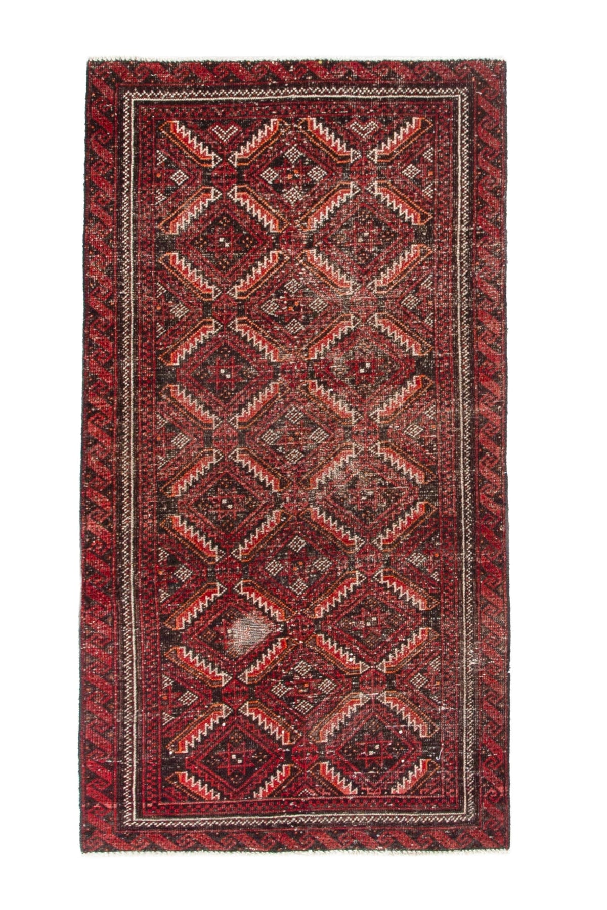3593, Persian Baluch Area Rug