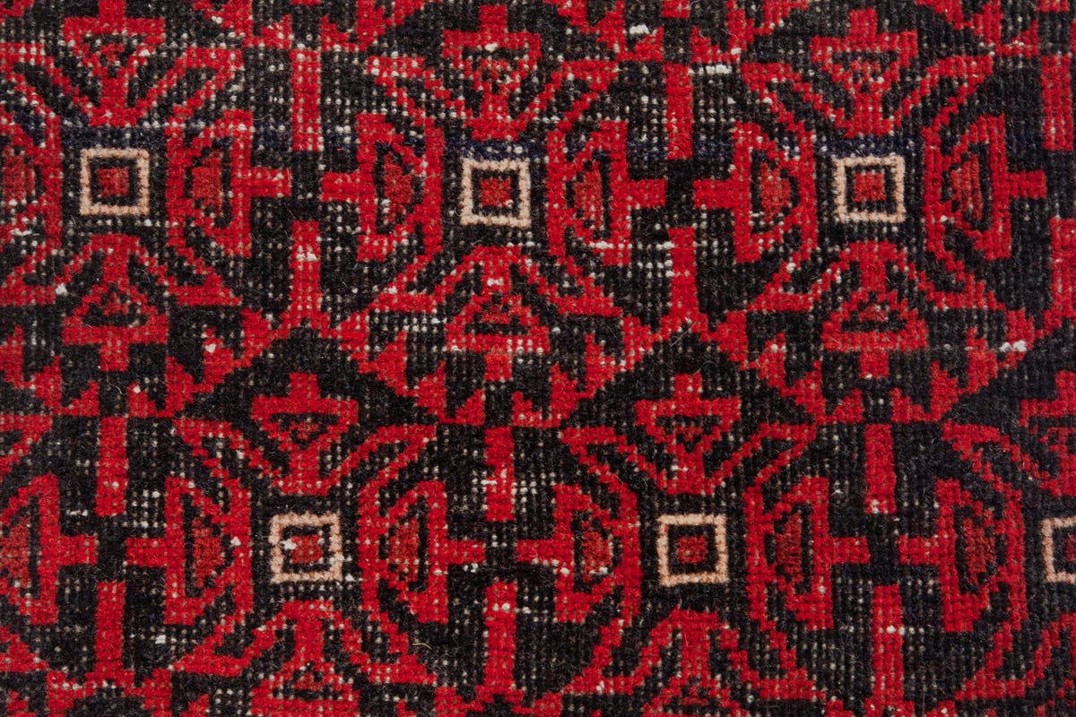3609, Persian Baluch Mini Rug