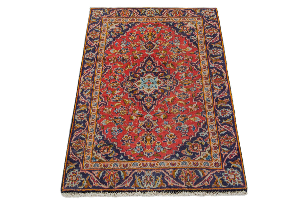 3613, Persian Kashan Area Rug