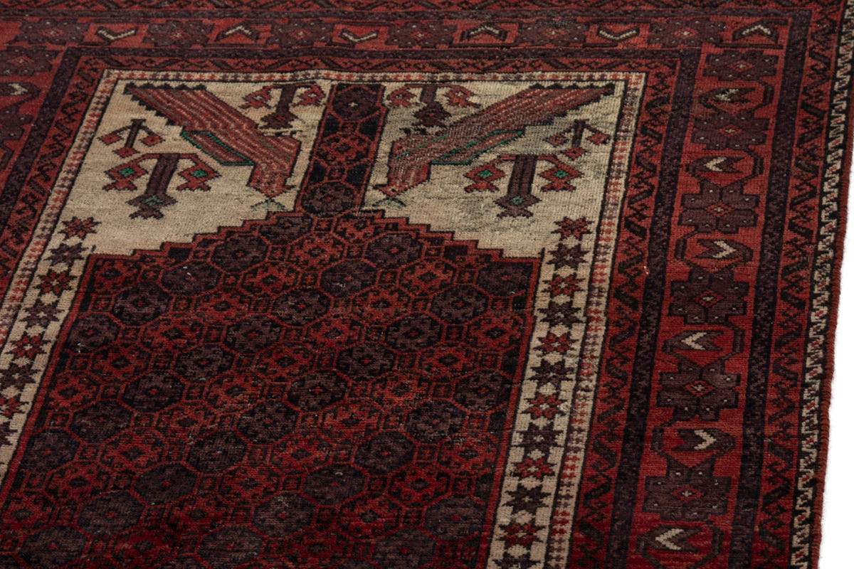 3620, Persian Baluch Runner Rug