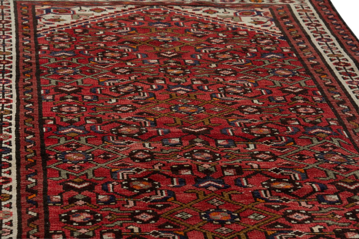 3629, Persian Hamadan Runner Rug