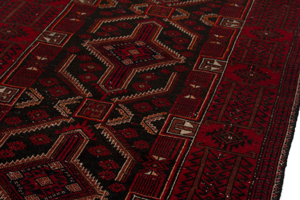 3632, Persian Baluch Runner Rug