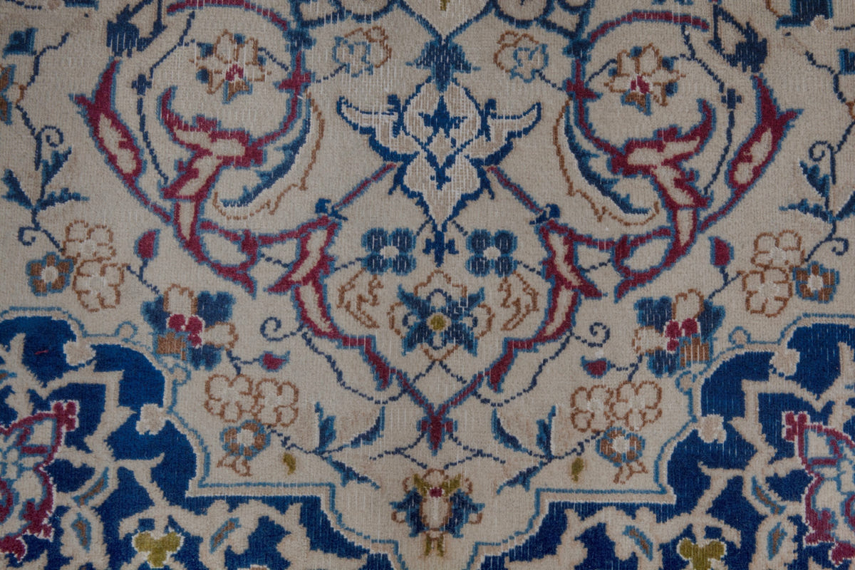 3642, Persian Nain Area Rug