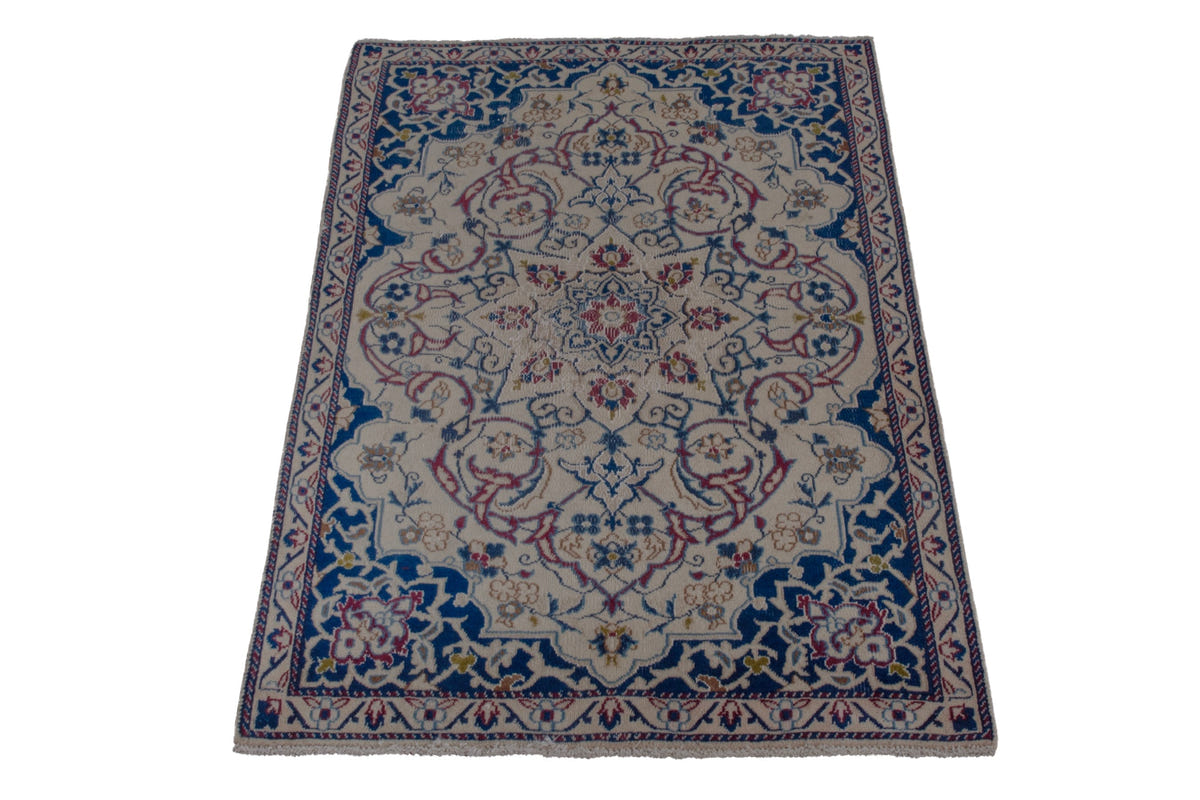 3642, Persian Nain Area Rug