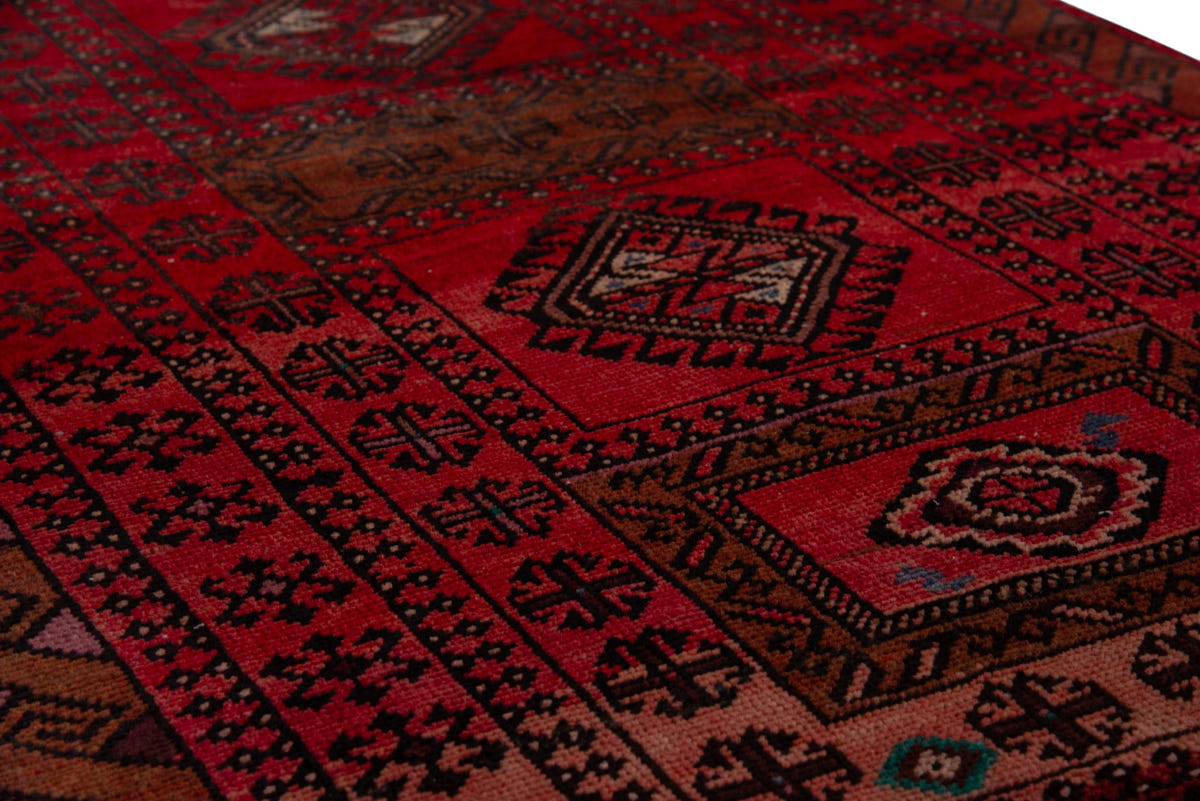3662, Persian Baluch Mini Rug