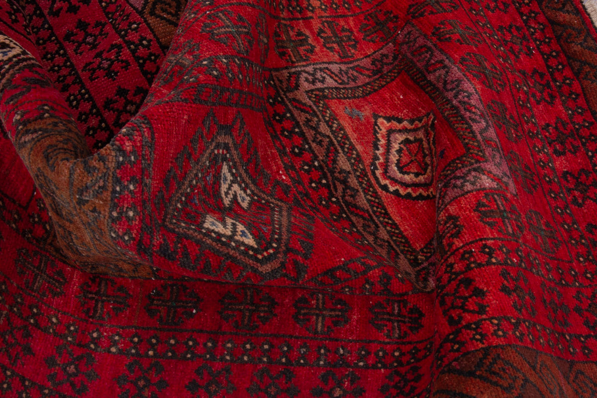 3662, Persian Baluch Mini Rug