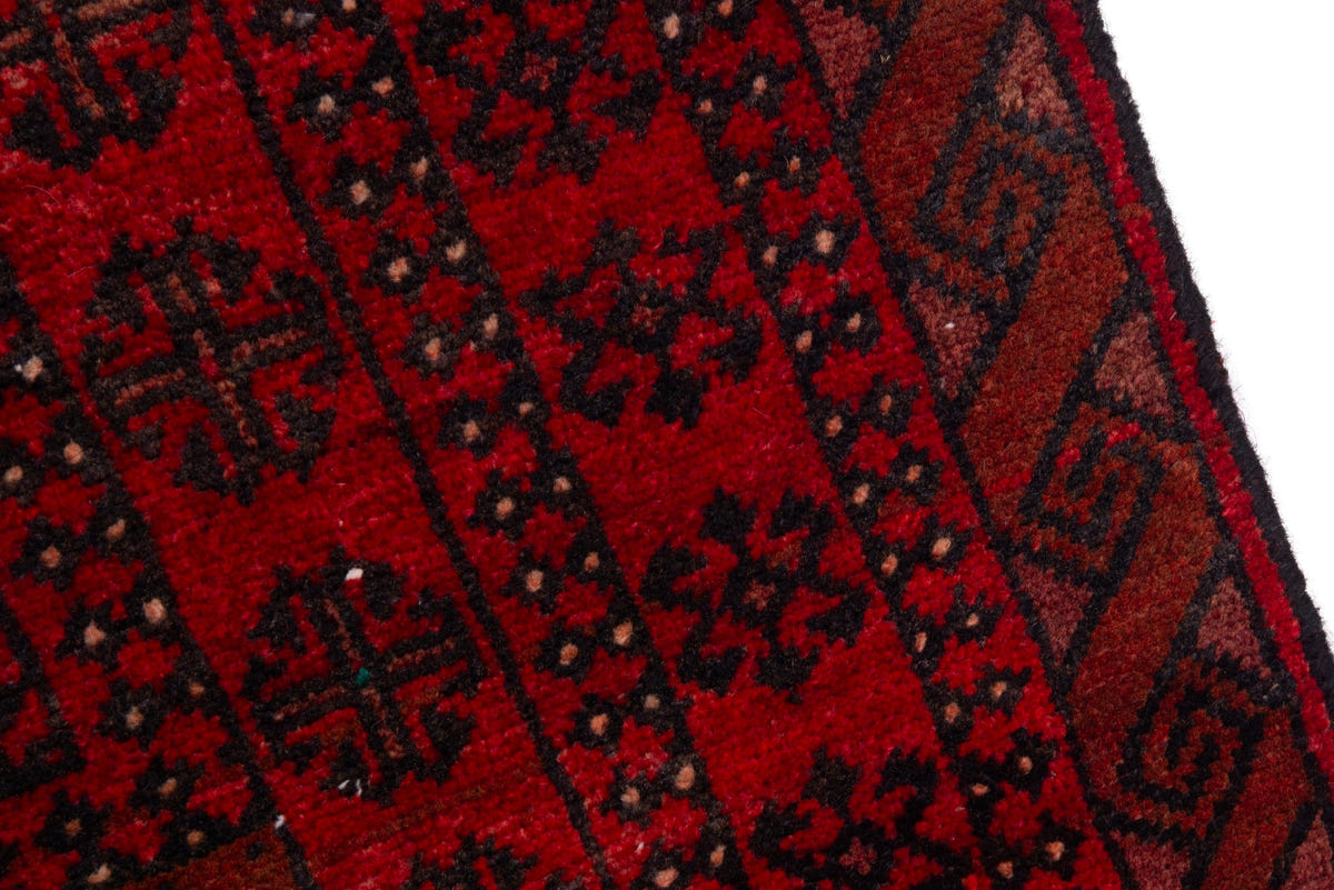 3662, Persian Baluch Mini Rug