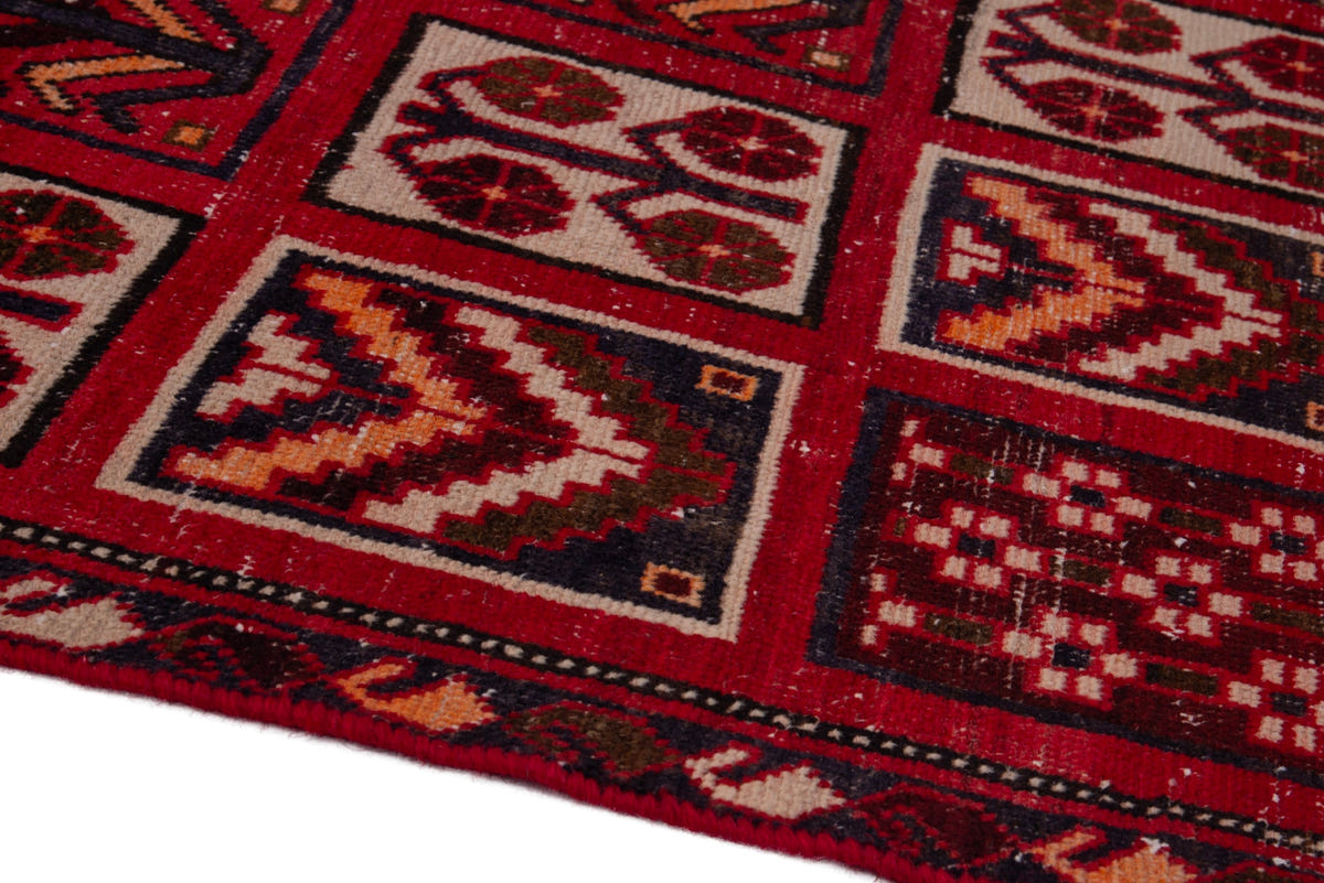 3663, Persian Bakhtiari Area Rug