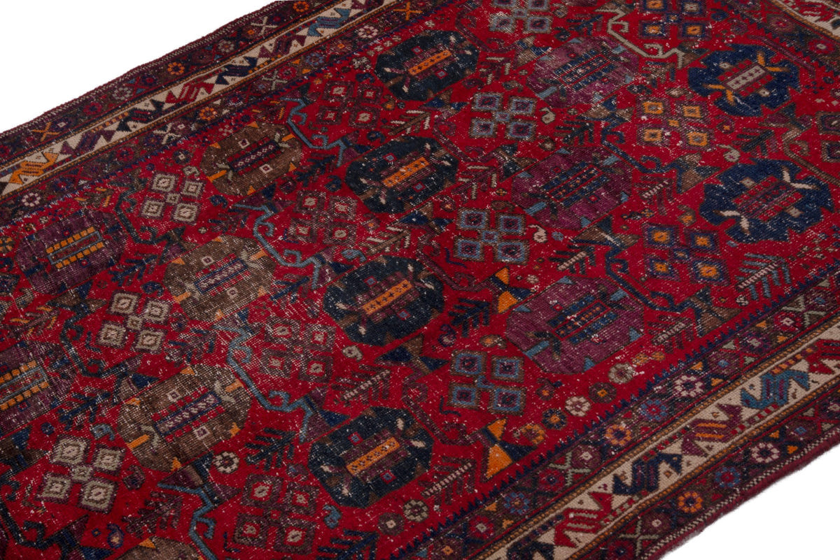 3665, Persian Borujerd Area Rug