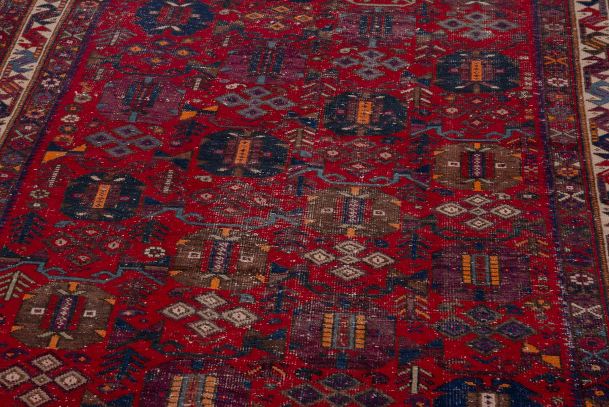 3665, Persian Borujerd Area Rug
