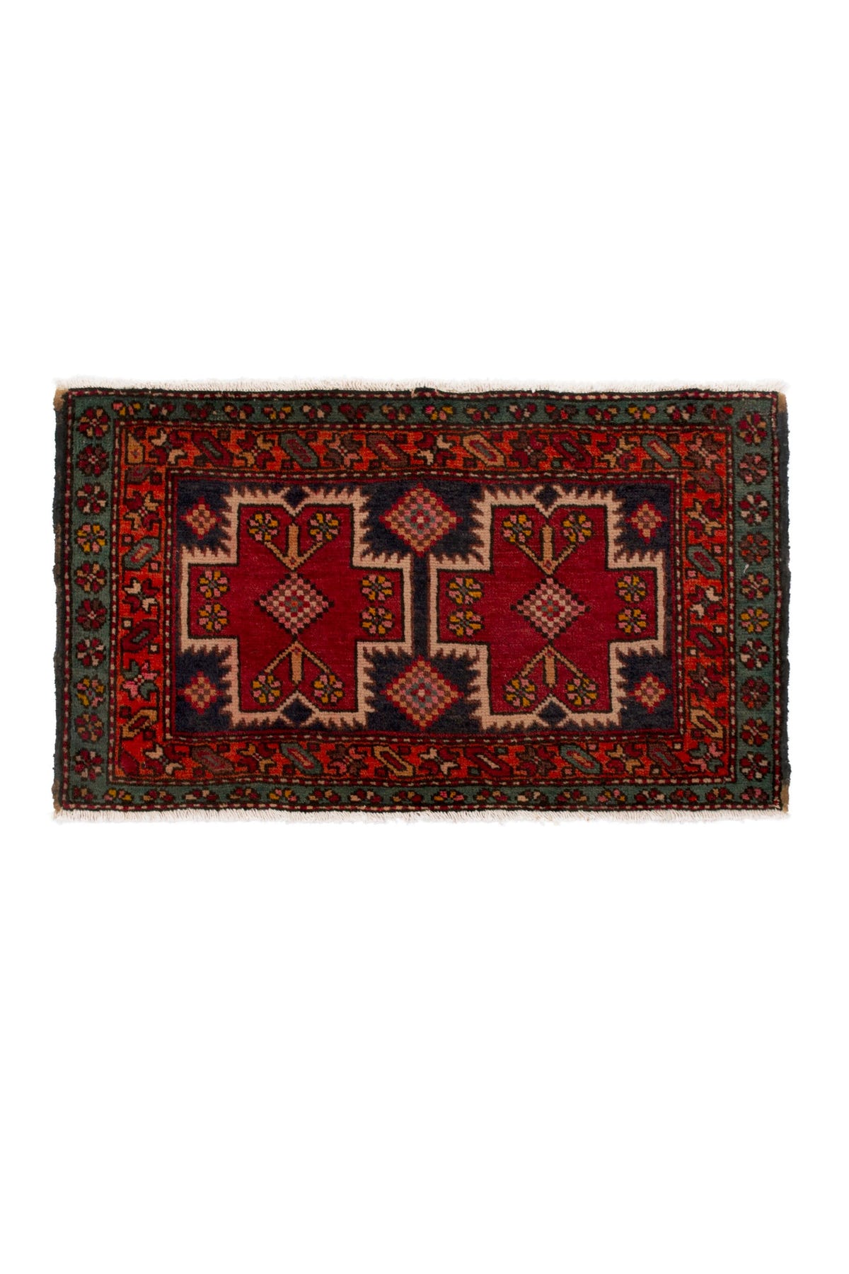 3756, Persian Azerbaijan Mini Rug