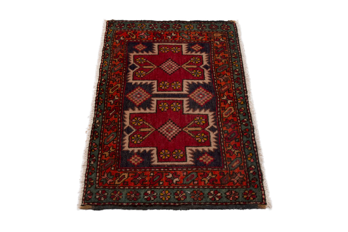 3756, Persian Azerbaijan Mini Rug