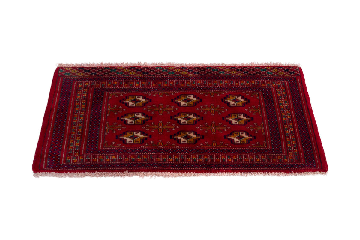 3757, Persian Torkaman Mini Rug