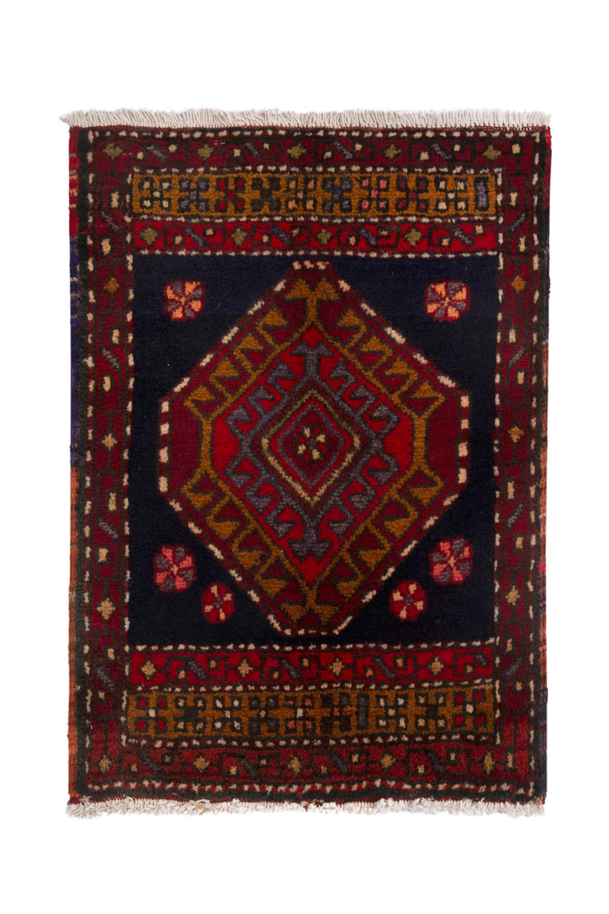 3766, Persian Azerbaijan Mini Rug