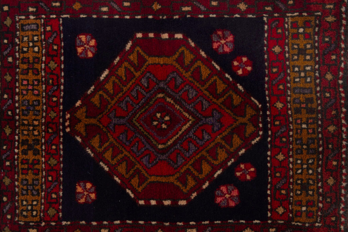 3766, Persian Azerbaijan Mini Rug