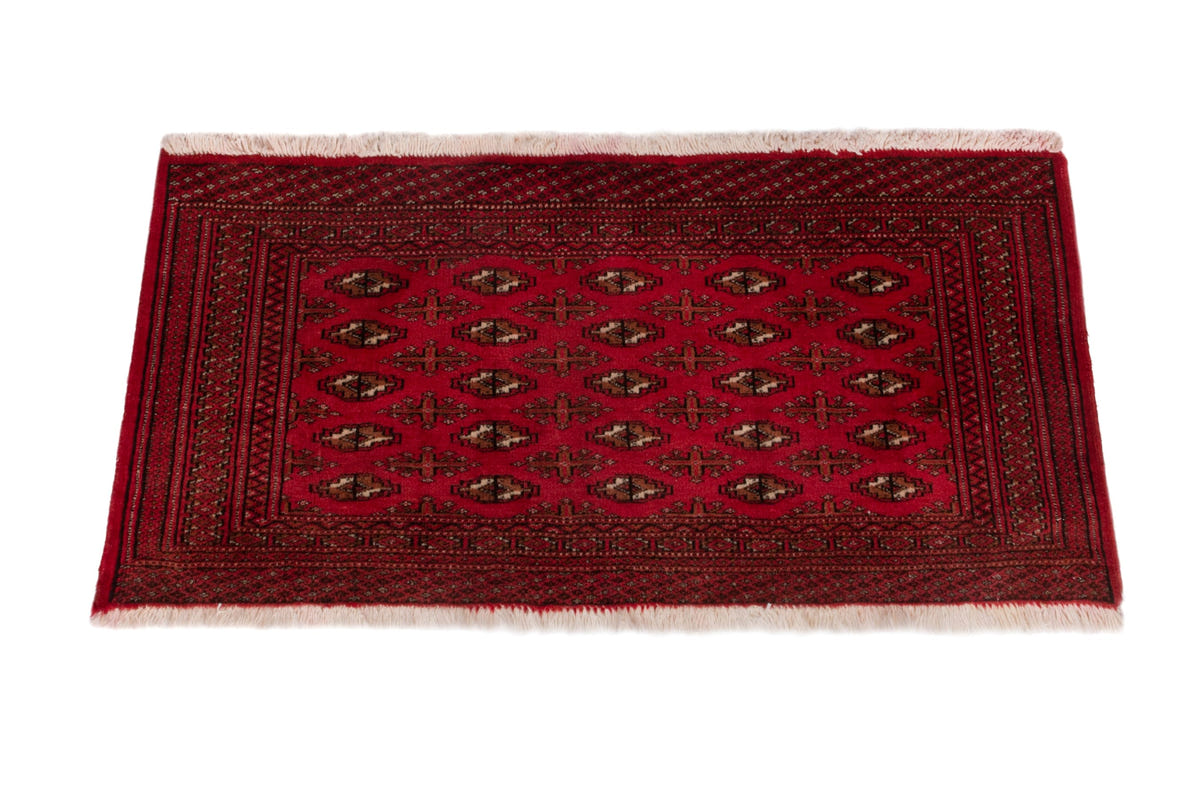 3793, Persian Torkaman Mini Rug