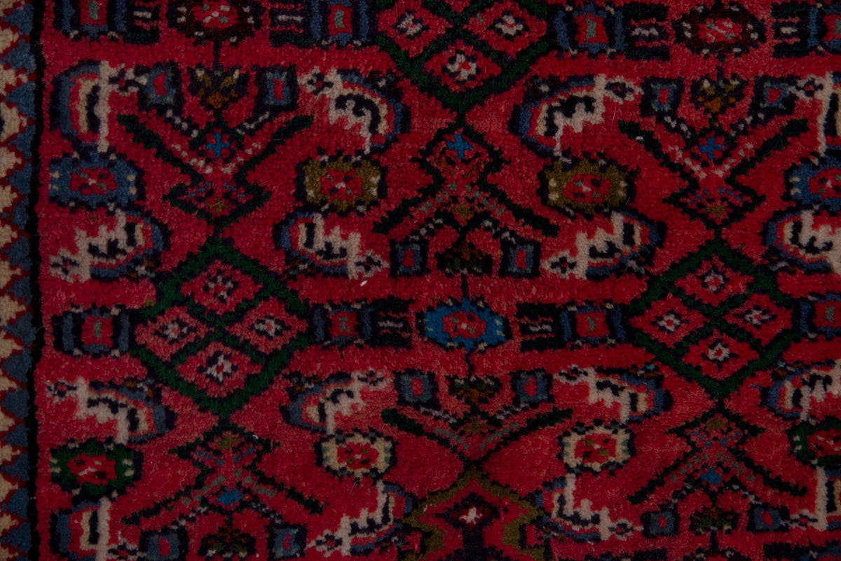 3804, Persian Hamadan Mini Rug