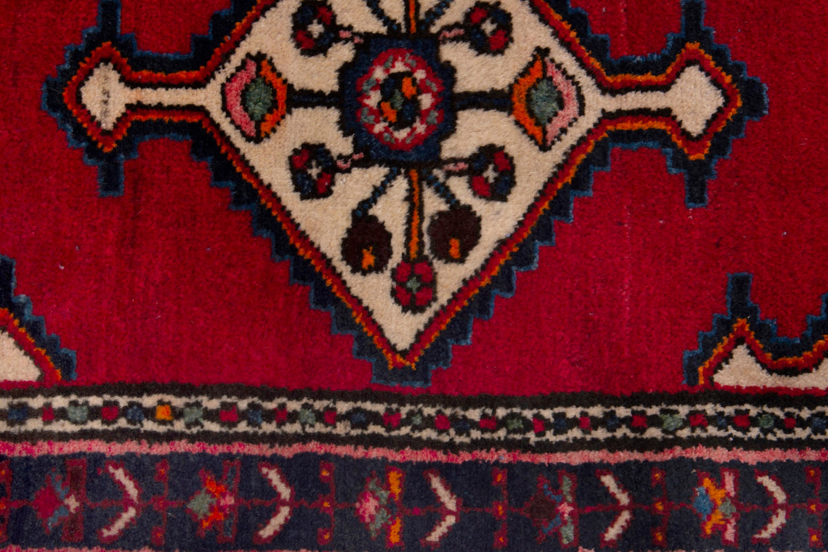 3808, Persian Hamadan Mini Rug