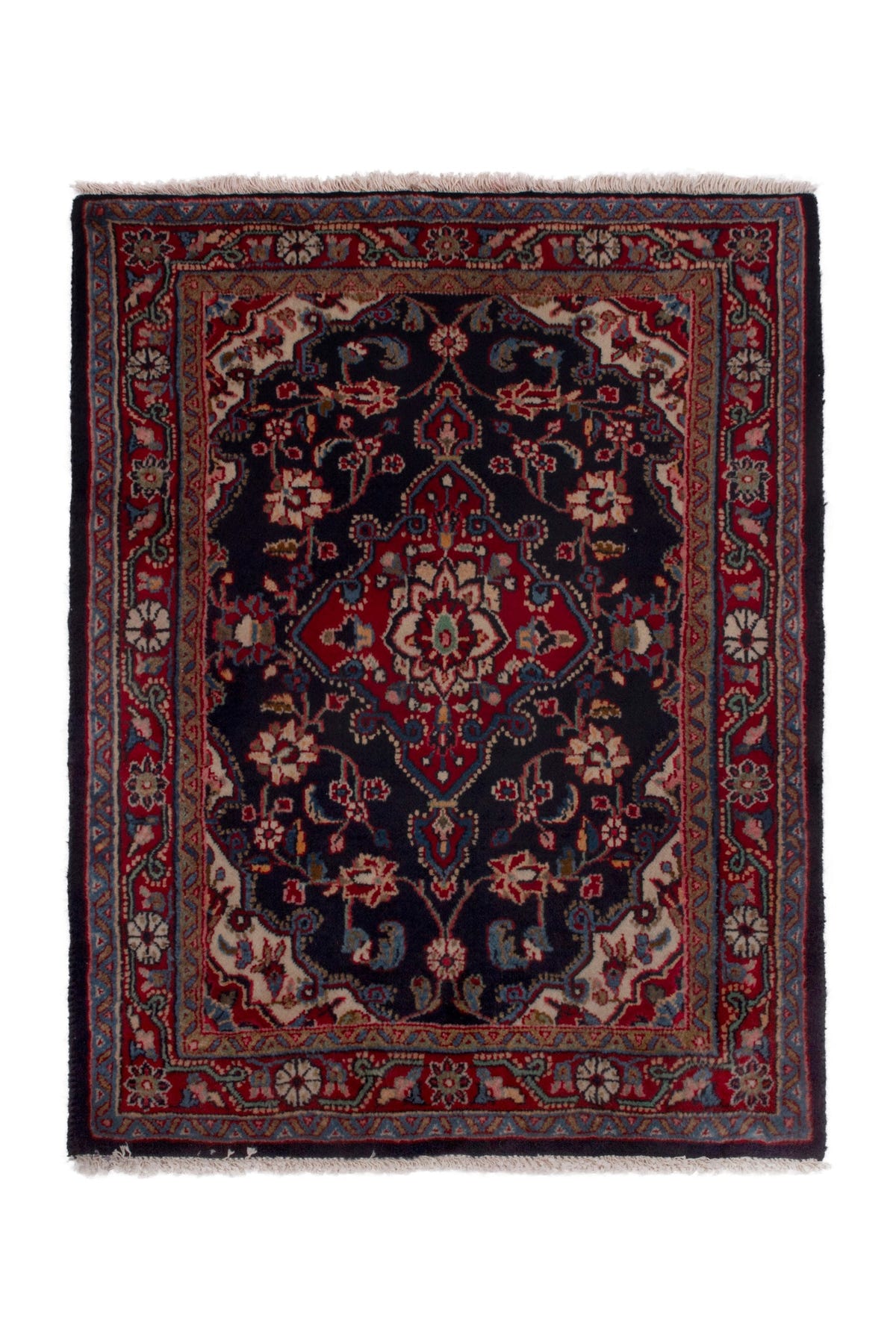 3827, Persian Mahal Mini Rug