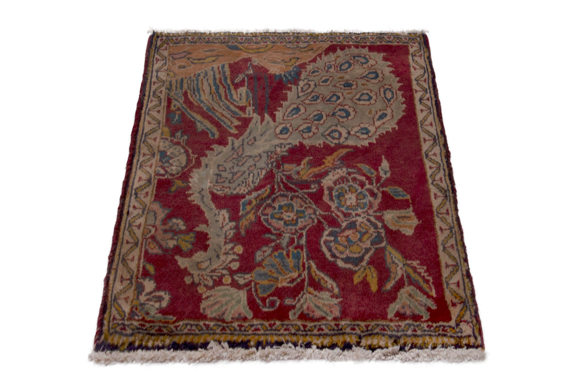 3835, Persian Shiraz Mini Rug